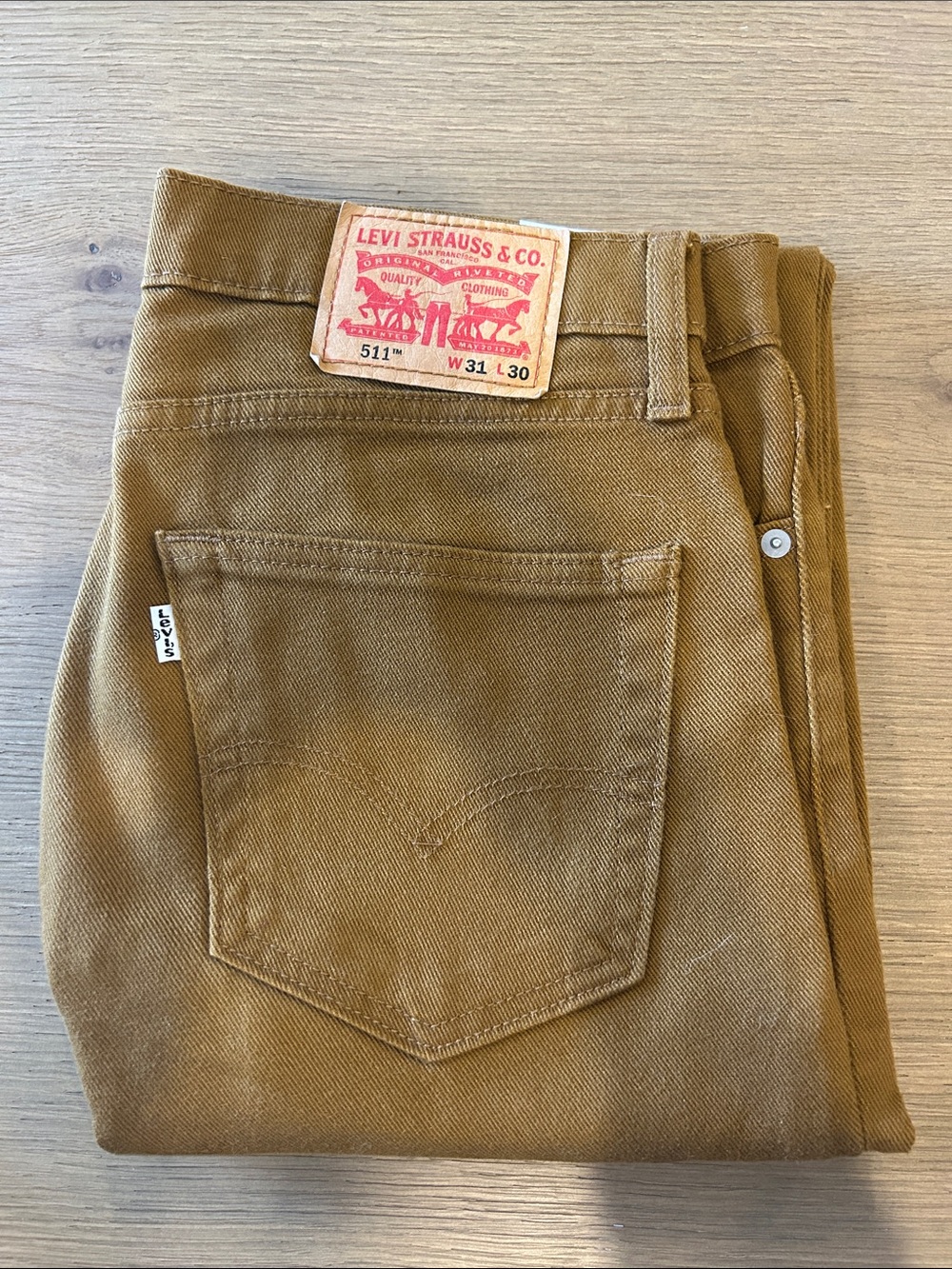 Levi’s 511 Jeans Tobacco Brown W31 L30
Unisex